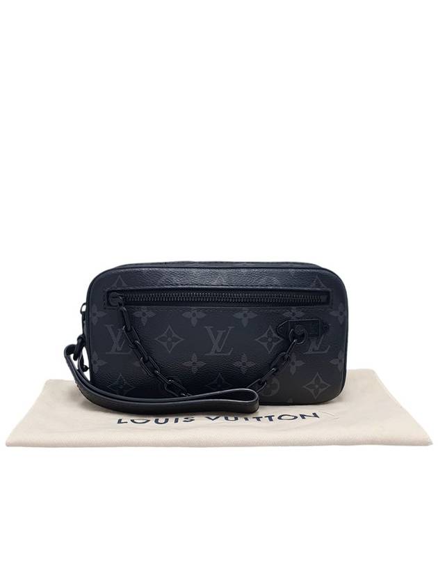 M68321 Eclipse Canvas Pochette Volga Clutch - LOUIS VUITTON - BALAAN 10