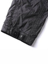 Garment Dyed Crinkle Reps Recycled Nylon Jacket Black - STONE ISLAND - BALAAN 8