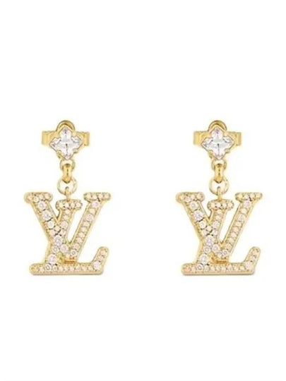 Lady LV Earrings Gold - LOUIS VUITTON - BALAAN 2