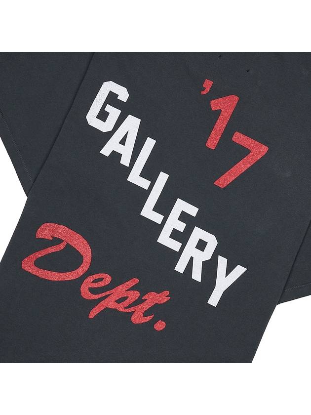 Boxing Merch Short Sleeve T-Shirt Vintage Black - GALLERY DEPT. - BALAAN 8