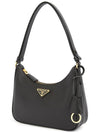 Saffiano Leather Mini Bag Black - PRADA - 3