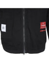 Chrome R Lens Wappen Overshirt Zip-Up Jacket Black - CP COMPANY - BALAAN 8