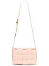 Gold Padded Cassette Cross Bag Melon Washed - BOTTEGA VENETA - BALAAN 4