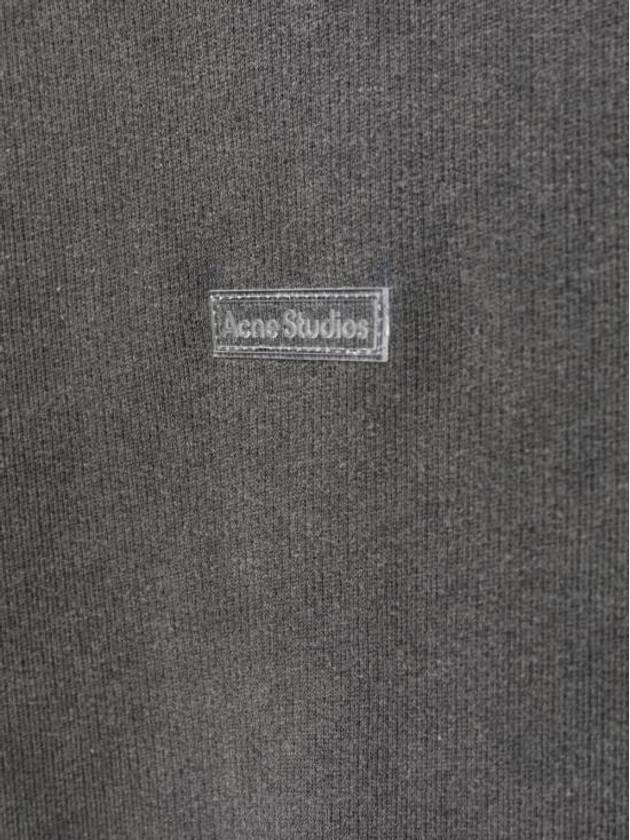 Logo Patch Hoodie Dark Grey - ACNE STUDIOS - BALAAN 3