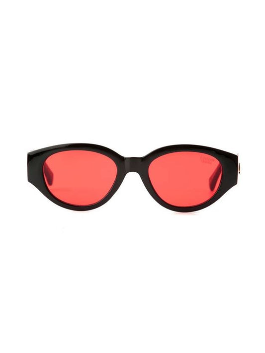 Dfox Original Glossy Black Red Tint Lens - HYBITION - BALAAN 2