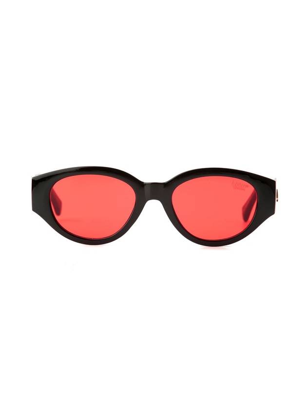 Dfox Original Glossy Black Red Tint Lens - HYBITION - BALAAN 1