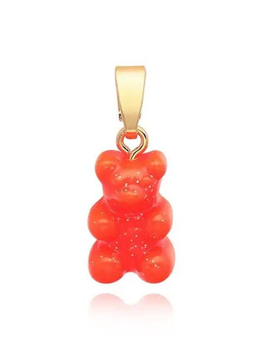 NOSTALGIA BEAR FUEGO CLASSIC CONNECTOR Gold Pendant Charm - CRYSTAL HAZE - BALAAN 1