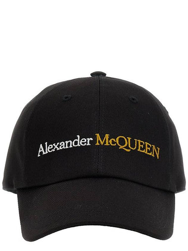 Alexander McQueen Logo Cap - ALEXANDER MCQUEEN - BALAAN 1