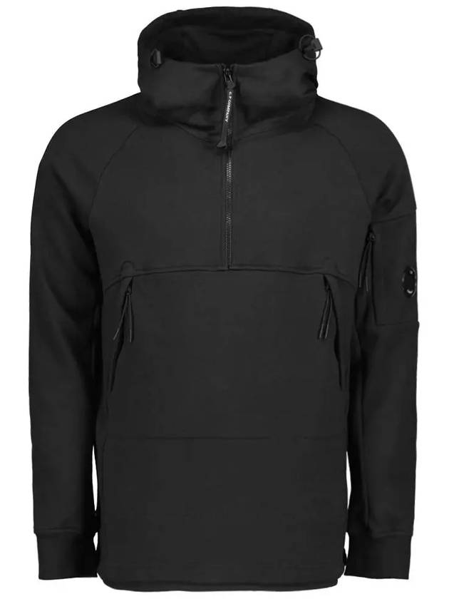 Lens Wappen Half Anorak Black - CP COMPANY - BALAAN 3