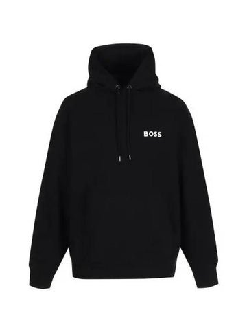 Rubber logo relaxed fit hood 50477581 001 - BOSS - BALAAN 1