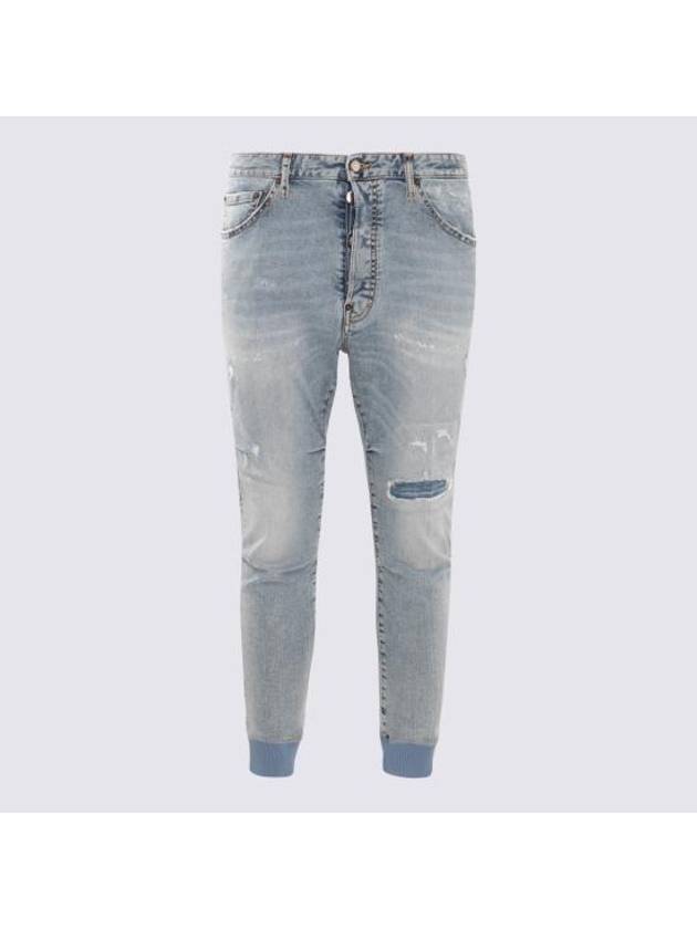 Denim Straight Pants S74KB0868 S30805470 - DSQUARED2 - BALAAN 1