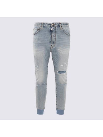 Denim Straight Pants S74KB0868 S30805470 - DSQUARED2 - BALAAN 1