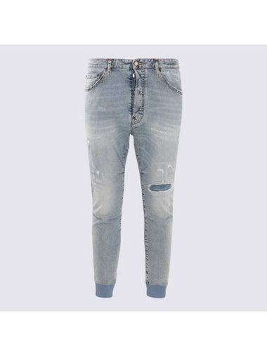 Denim Straight Pants S74KB0868 S30805470 - DSQUARED2 - BALAAN 1