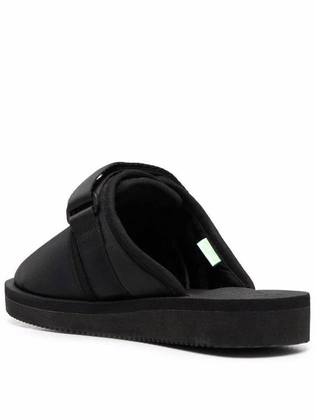 Black 'Zavo-Cab' Slippers In Nylon Woman Suicoke - SUICOKE - BALAAN 3