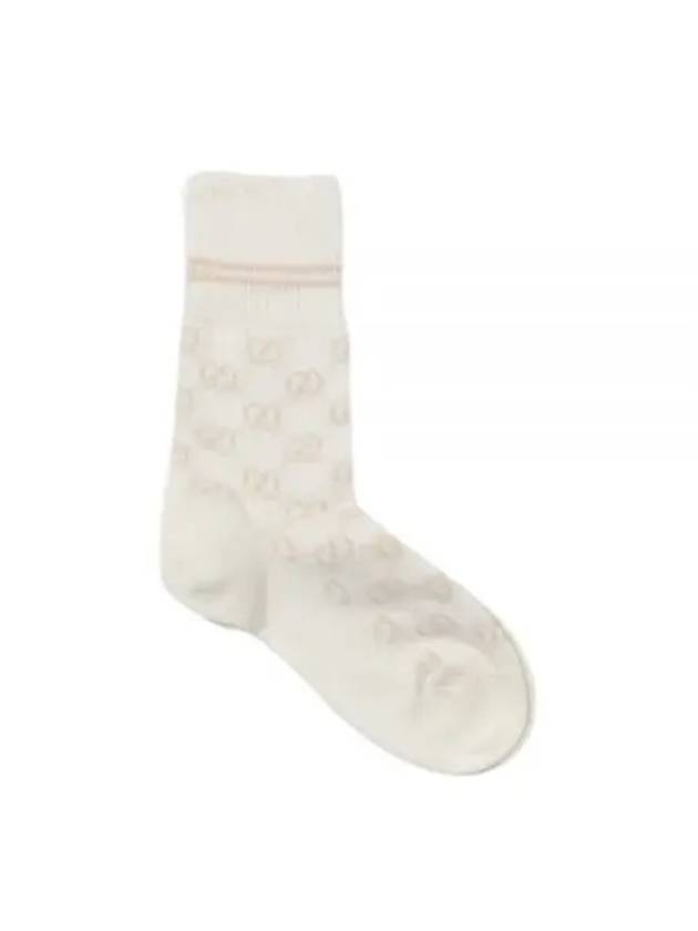 Women's Monogram Socks 757288 3GA10 9278 - GUCCI - BALAAN 2