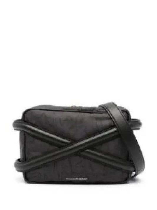 Harness Leather Detail Camera Cross Bag Black - ALEXANDER MCQUEEN - BALAAN 2