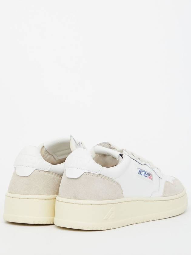 Medalist Goatskin Low Top Sneakers White - AUTRY - BALAAN 4