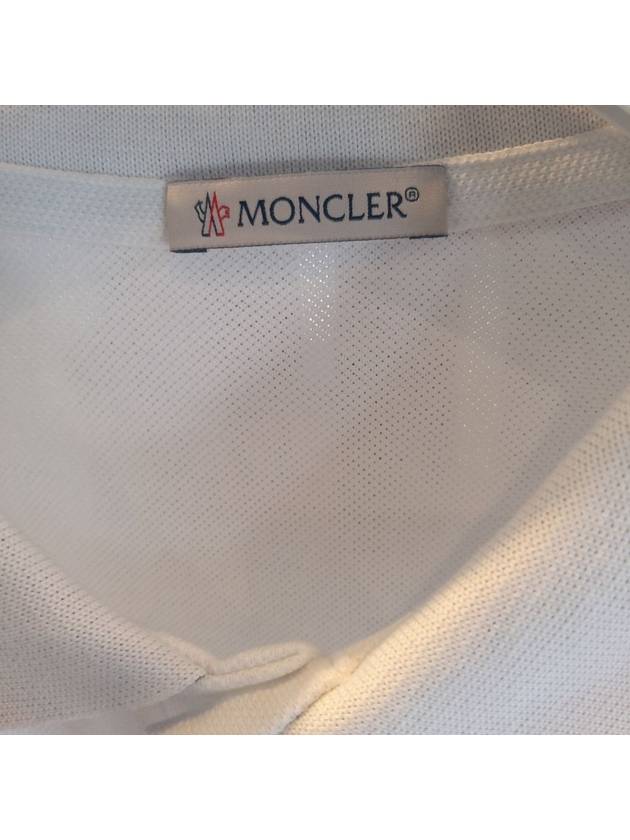 Men's 8A70510 84556 001 Under collar logo PK polo shirt - MONCLER - BALAAN 3