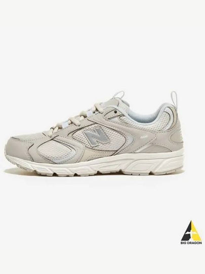 408 Low Top Sneakers Beige White - NEW BALANCE - BALAAN 2