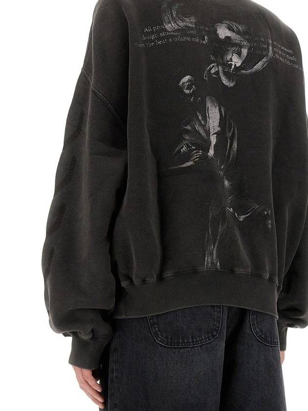 St Matthew Oversized Hoodie Black - OFF WHITE - BALAAN 5