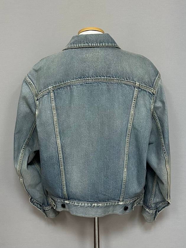 Oversized denim jacket - SAINT LAURENT - BALAAN 2