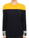 Women's Color Block Knit Top Navy - SAINT JAMES - BALAAN 2