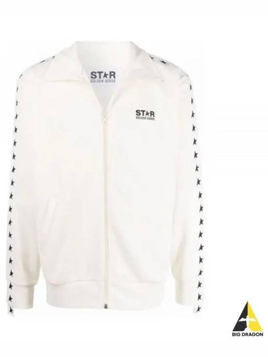 Star Collection Dennis Track Jacket White - GOLDEN GOOSE - BALAAN 2