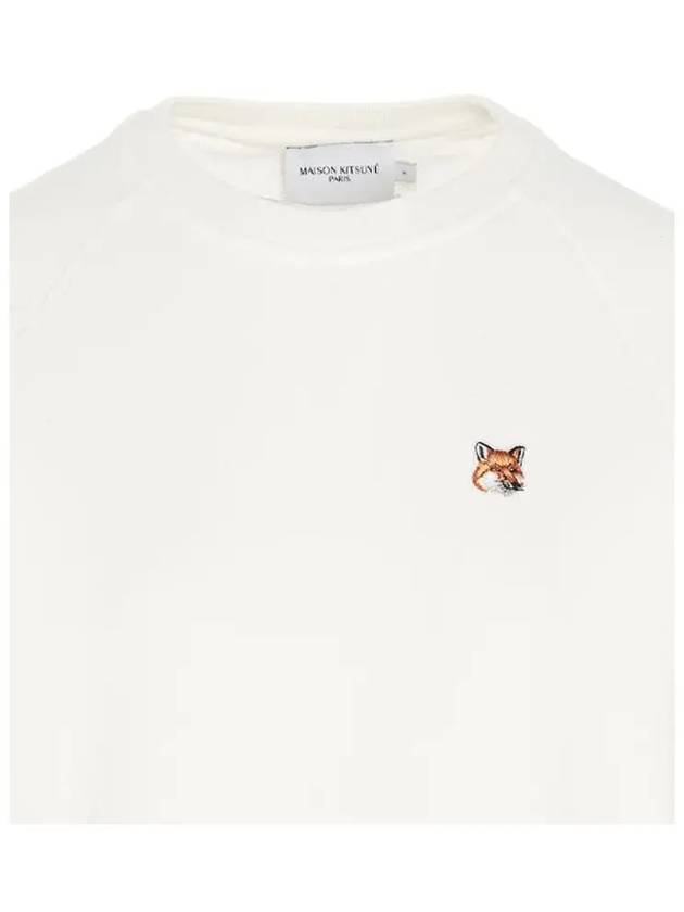 Fox Head Patch Adjusted Sweatshirt Ecru - MAISON KITSUNE - BALAAN 5