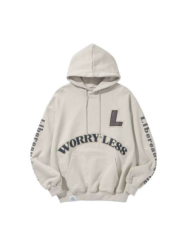 W.L Hoodie Light Grey - LIBERE - BALAAN 2