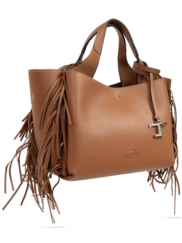 Tod’s Fringed Handbag, Women's, Brown - TOD'S - BALAAN 4