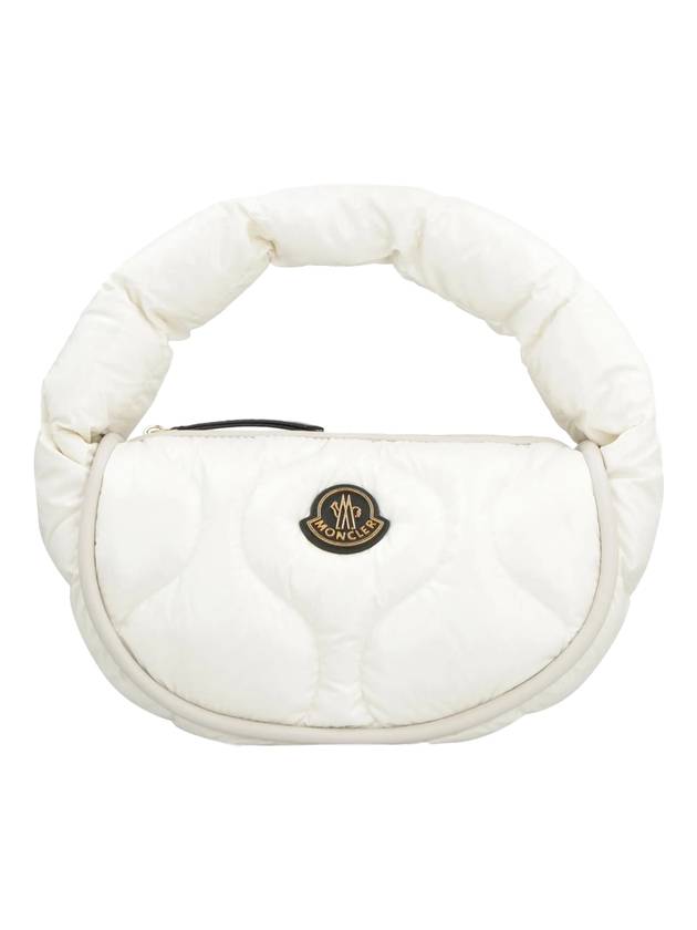 Delilah Hobo Shoulder Bag White - MONCLER - BALAAN 1