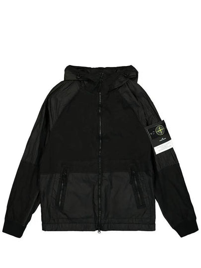 Nylon Metal Watro-TC Hooded Jacket Black - STONE ISLAND - BALAAN 2