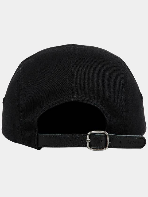 Washed Chino Twill Camp Cap Hat Black FW24H7 - SUPREME - BALAAN 4