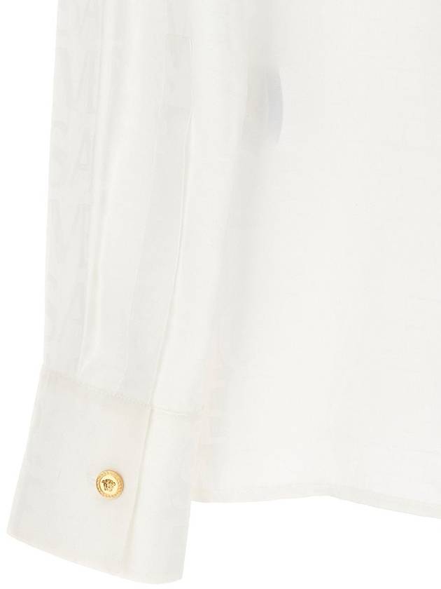 Shirt 10112581A08446 1W000 White - VERSACE - BALAAN 5