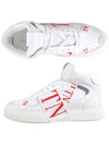 VL7N high top sneakers white - VALENTINO - BALAAN.