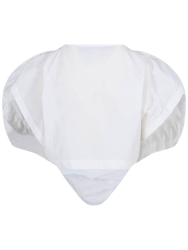 ORB Logo Heart Shape Blouse White - VIVIENNE WESTWOOD - BALAAN 3