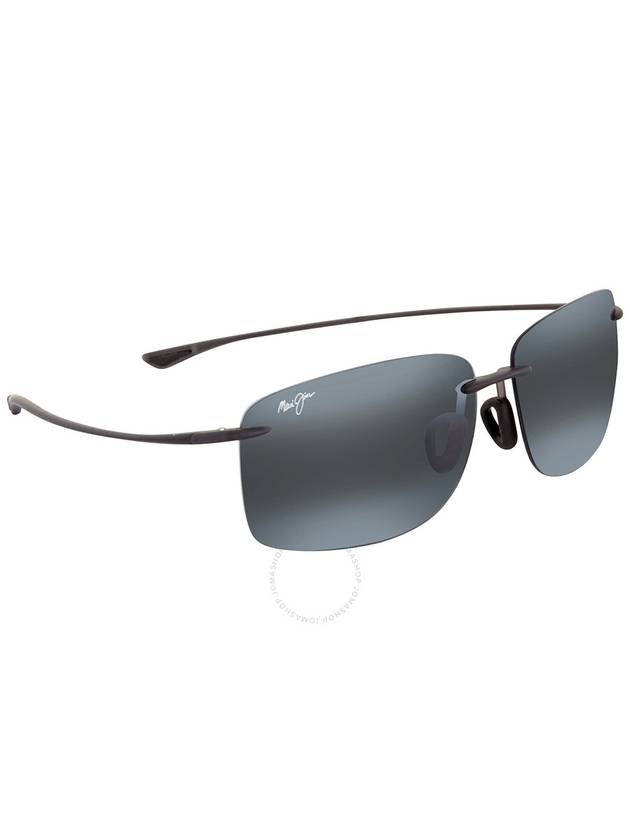 Maui Jim Hema Neutral Grey Rectangular Unisex Sunglasses 443-11M 62 - MAUI JIM - BALAAN 2