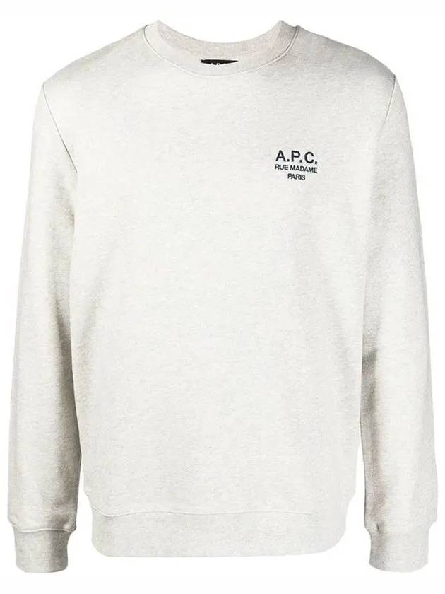 Rider Chest Small Logo Sweatshirt Grey - A.P.C. - BALAAN 2