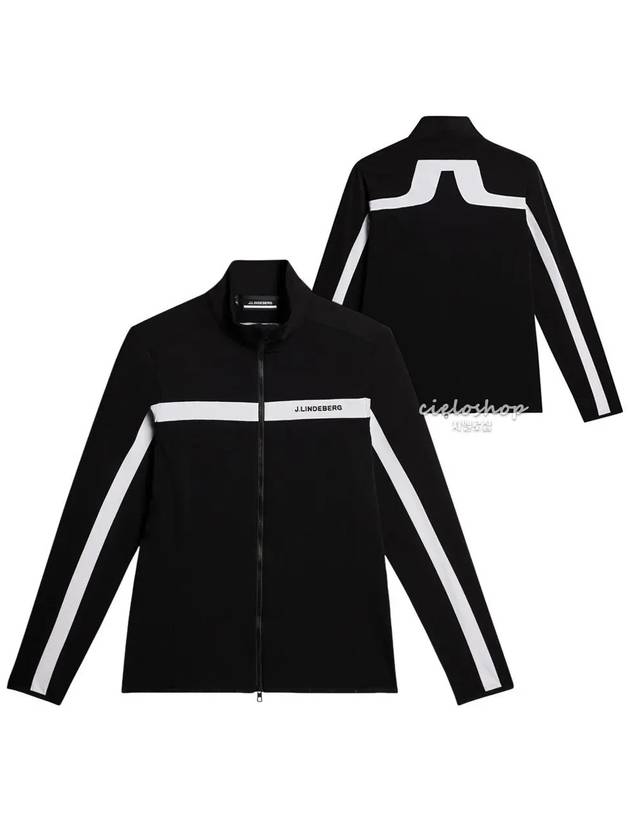 Jarvis Men s Golf Jacket Brushed Lining Black GMJS03873 - J.LINDEBERG - BALAAN 1