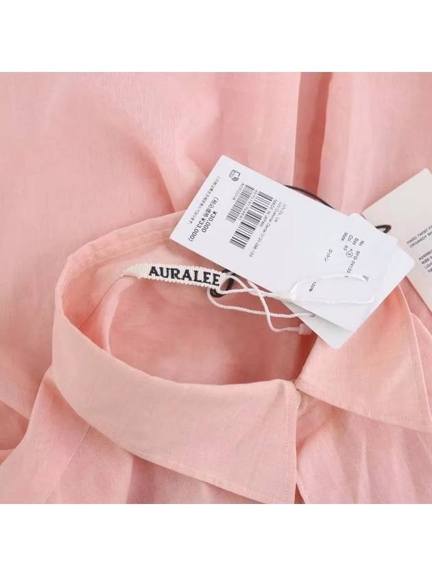 Hard Twist Pins Organdy Shirt - AURALEE - BALAAN 3