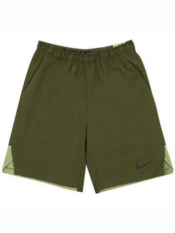 Dri Fit Flex 9 Inch Woven Shorts Green - NIKE - BALAAN 1