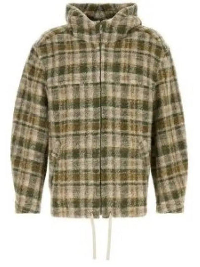 Kurt Oversized Check Wool Jacket Green - ISABEL MARANT - BALAAN 2