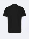 Slim Fit OrGANNIc Ice Cotton Short Sleeve T-Shirt Black - ZANONE - BALAAN 3