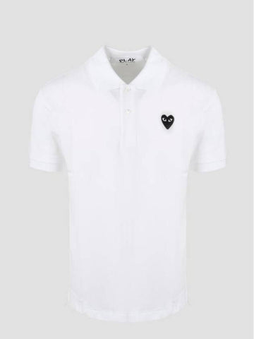 Polo T Shirt P1T066 White - COMME DES GARCONS - BALAAN 1