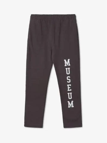 MUSEUM OF PEACE QUIET Bottom tee sweatpants brown MOPQFALL2211BBROWN - MUSEUM OF PEACE & QUIET - BALAAN 1