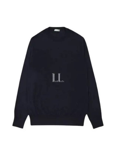 CD Icon Signature Cashmere Jersey Knit Top Dark Grey - DIOR - BALAAN 2