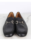 Horsebit leather loafer black 9 280 - GUCCI - BALAAN 3