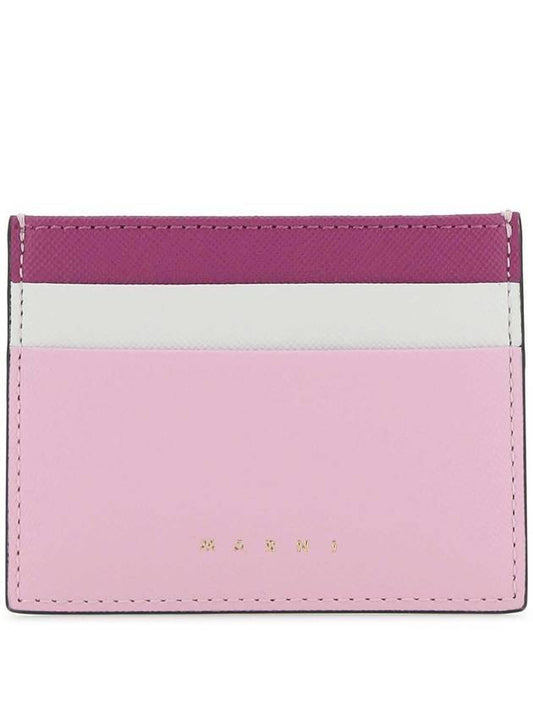 logo card wallet pink - MARNI - BALAAN.