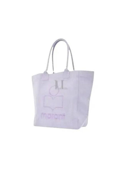 Yenky Logo Washed Cotton Tote Bag Lilac - ISABEL MARANT - BALAAN 2