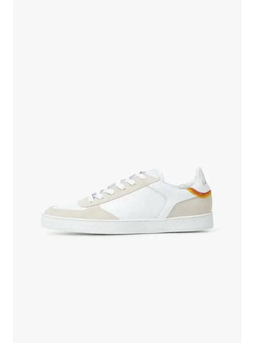 DESTRY suede insert sneakers white - PAUL SMITH - BALAAN 1